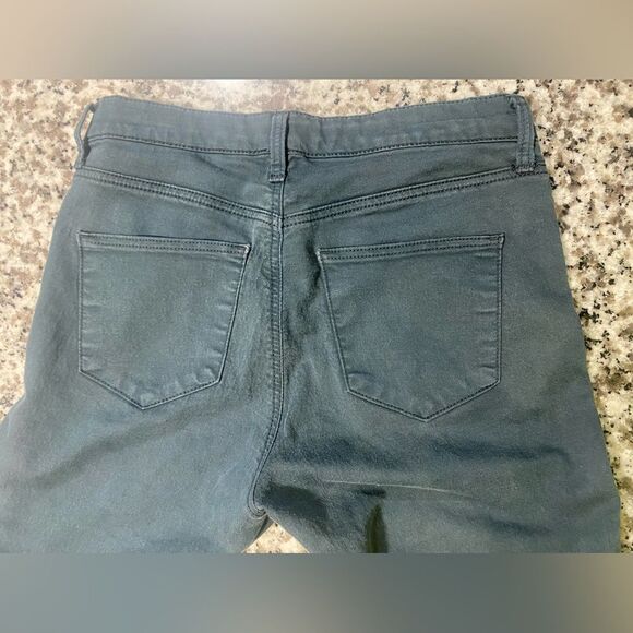 Topshop Women's High Rise Jeans in Dark Blue - Small - Picture 3 of 7